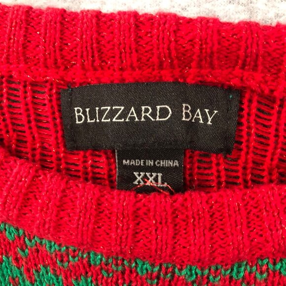 Ugly Christmas Sweater XXL Christmas Unicorn Sweater Mens 100% Cotton 3-D rhines - Picture 5 of 8